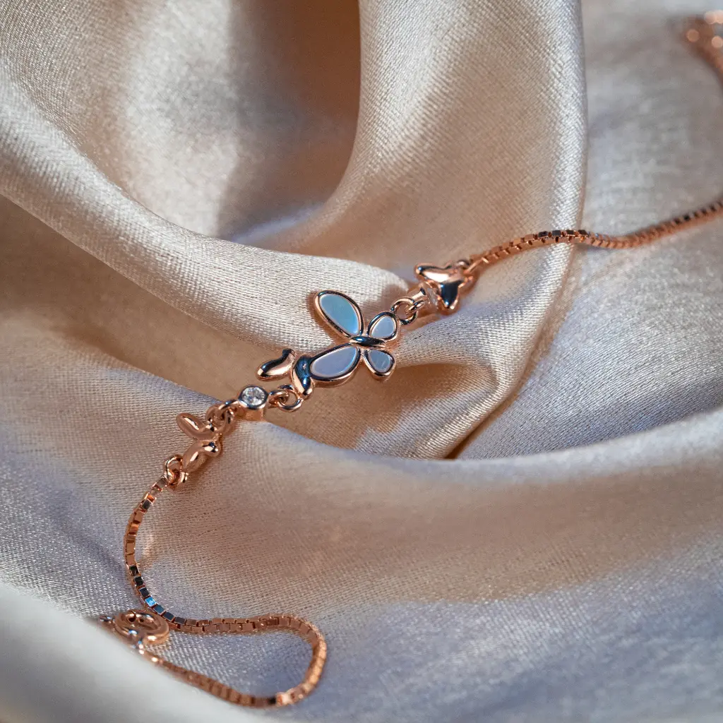 [BR012] MOP Butterfly Bracelet