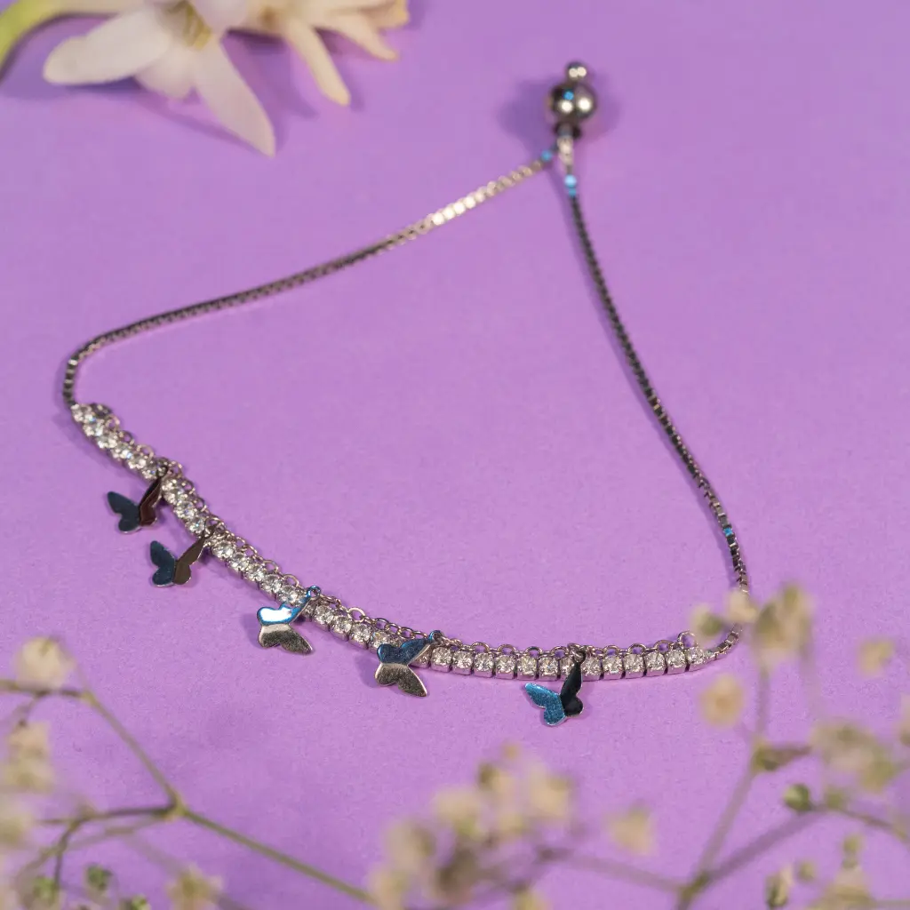 Butterfly Tennis Bracelet