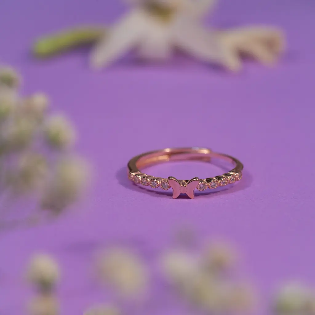 Butterfly Adjustable Ring