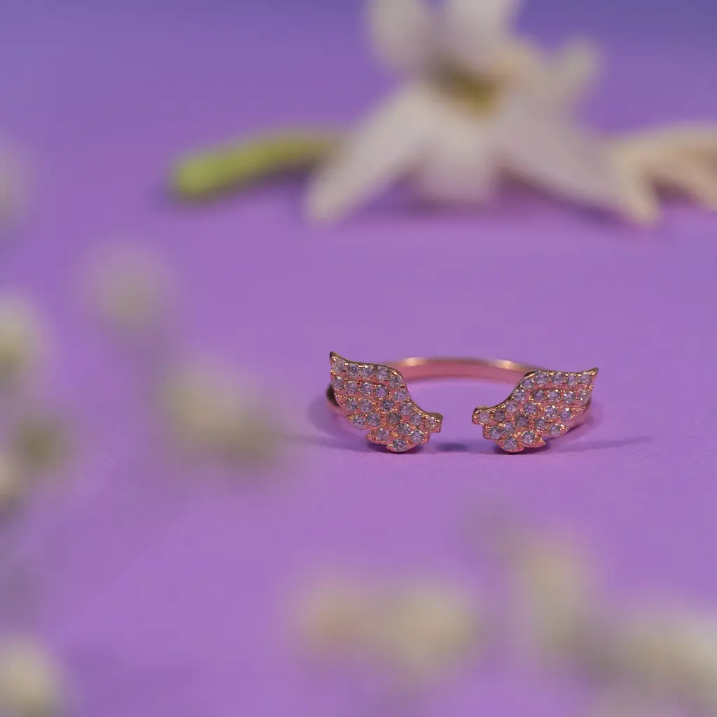 [R023 (RG)] Angel Ring (Rose Gold)