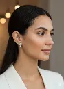 Zigzag Studs