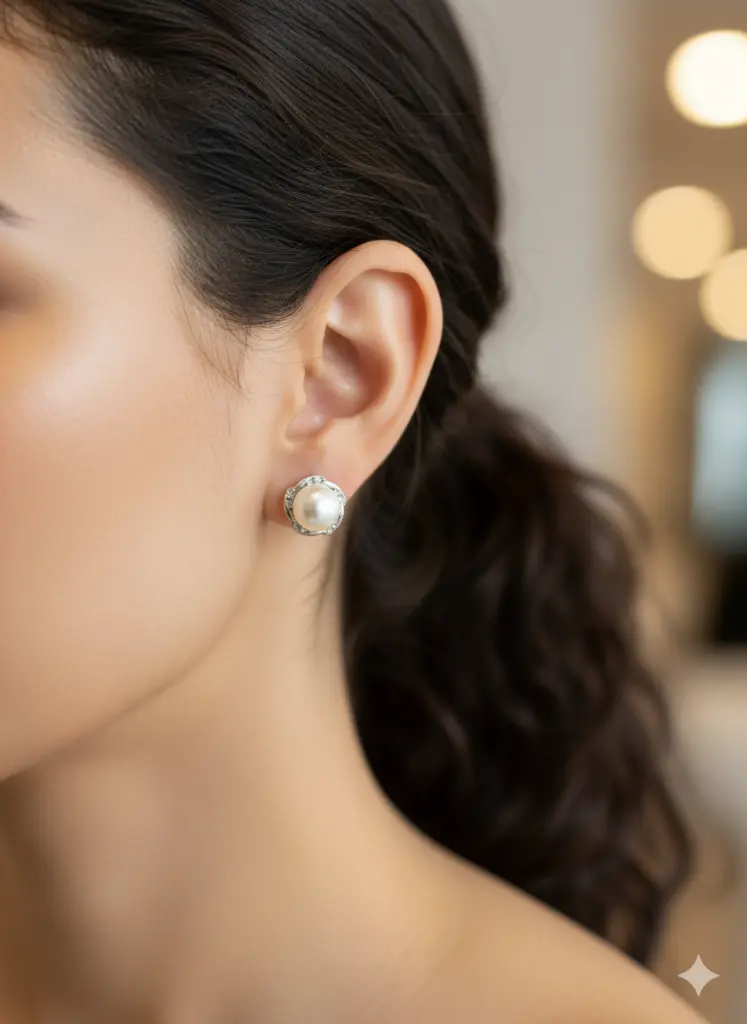 Big Pearl Studs