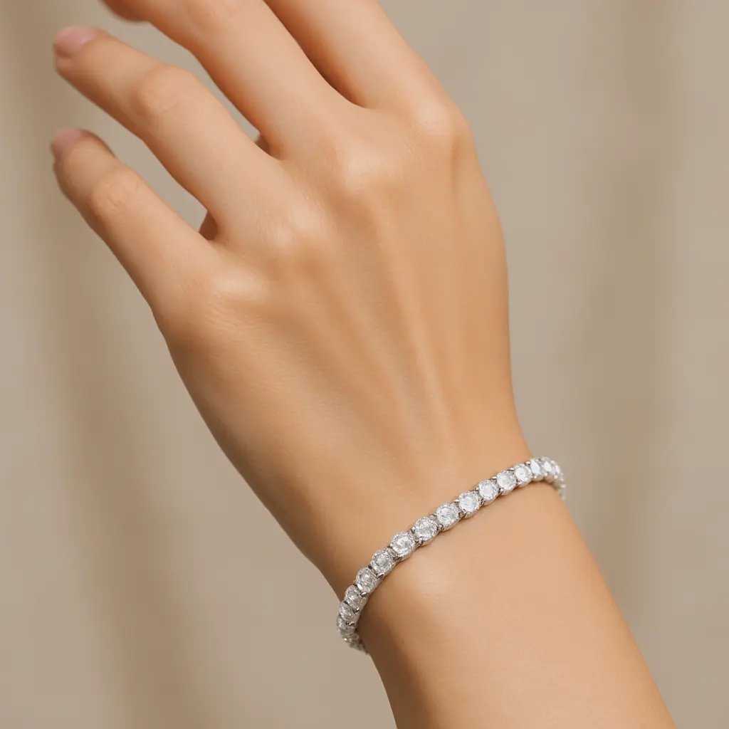 [BR051] Adjustable Tennis Bracelet