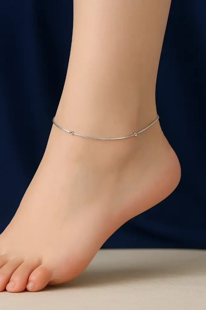 [A0001] Italian Anklet Single