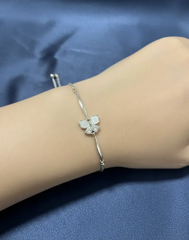 Centre Butterfly Adjustable Bracelet