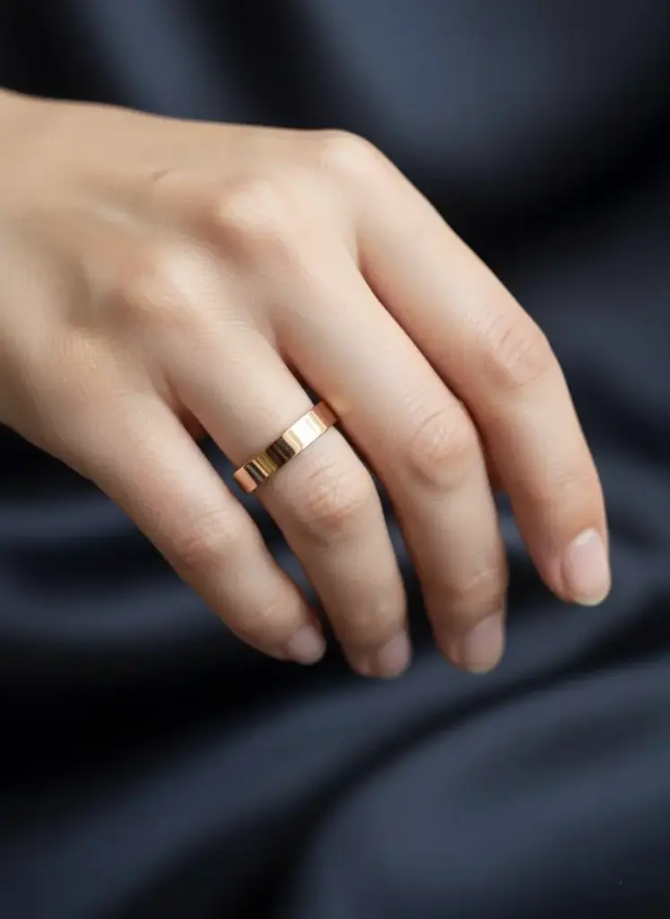 [R038(6)] Plain Ring Band (US 6)