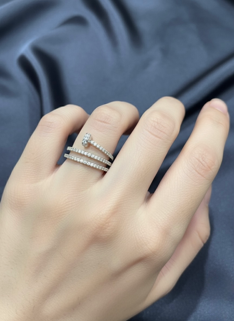 Triple Spark Nail Ring