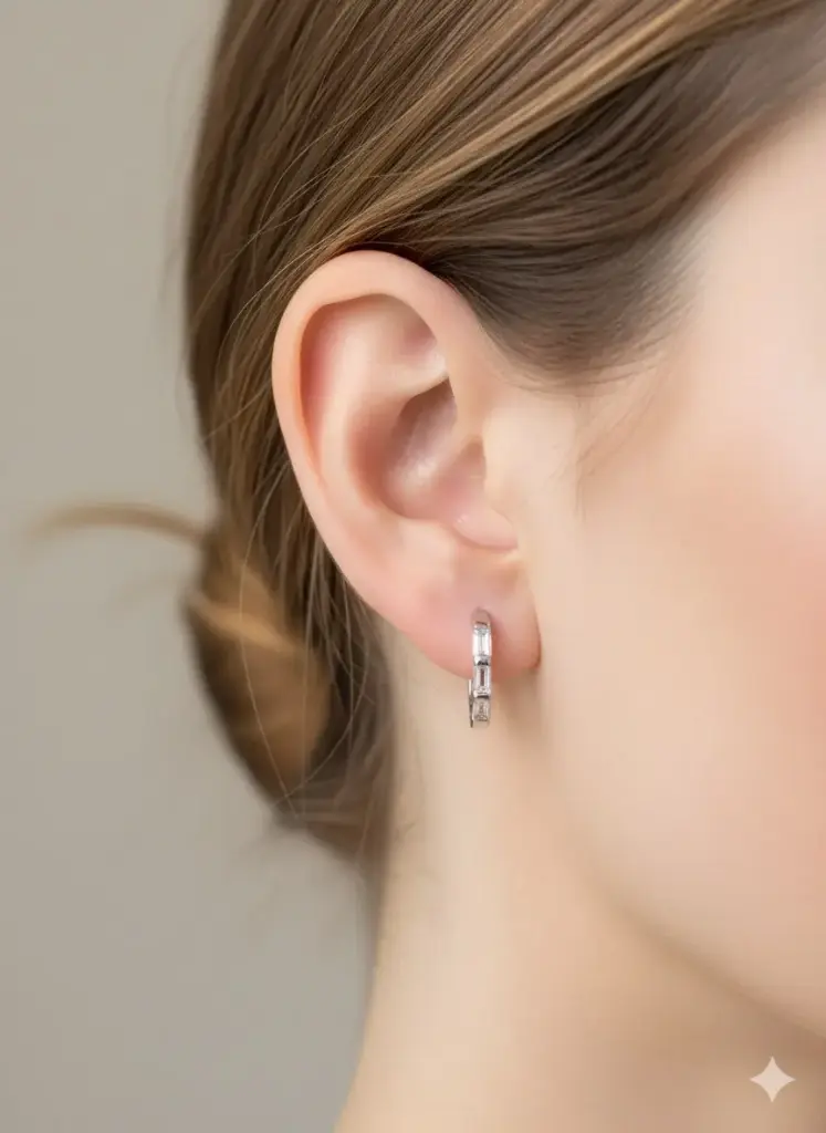 [T061] Zircon Earrings(Bali)