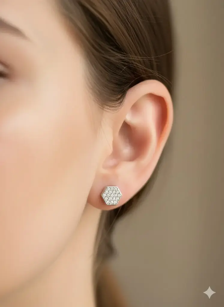 Hexagon zircon Tops