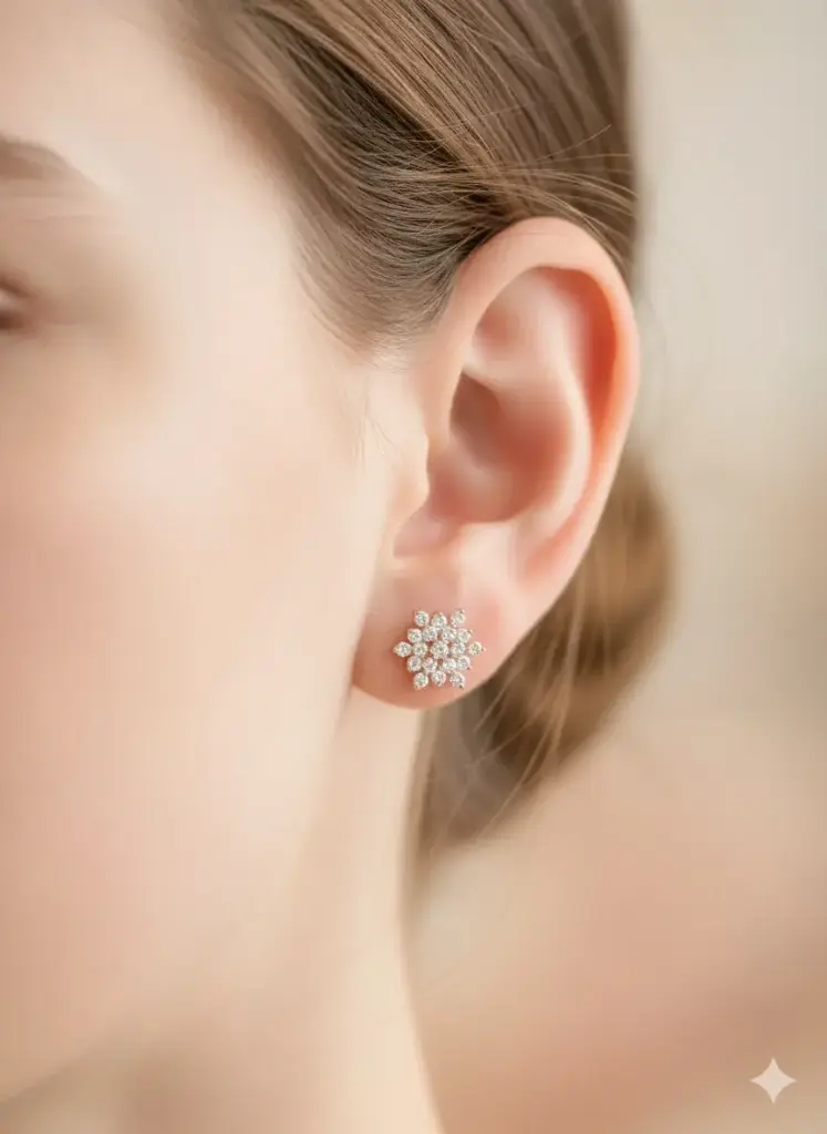 Star Cz Studded Tops