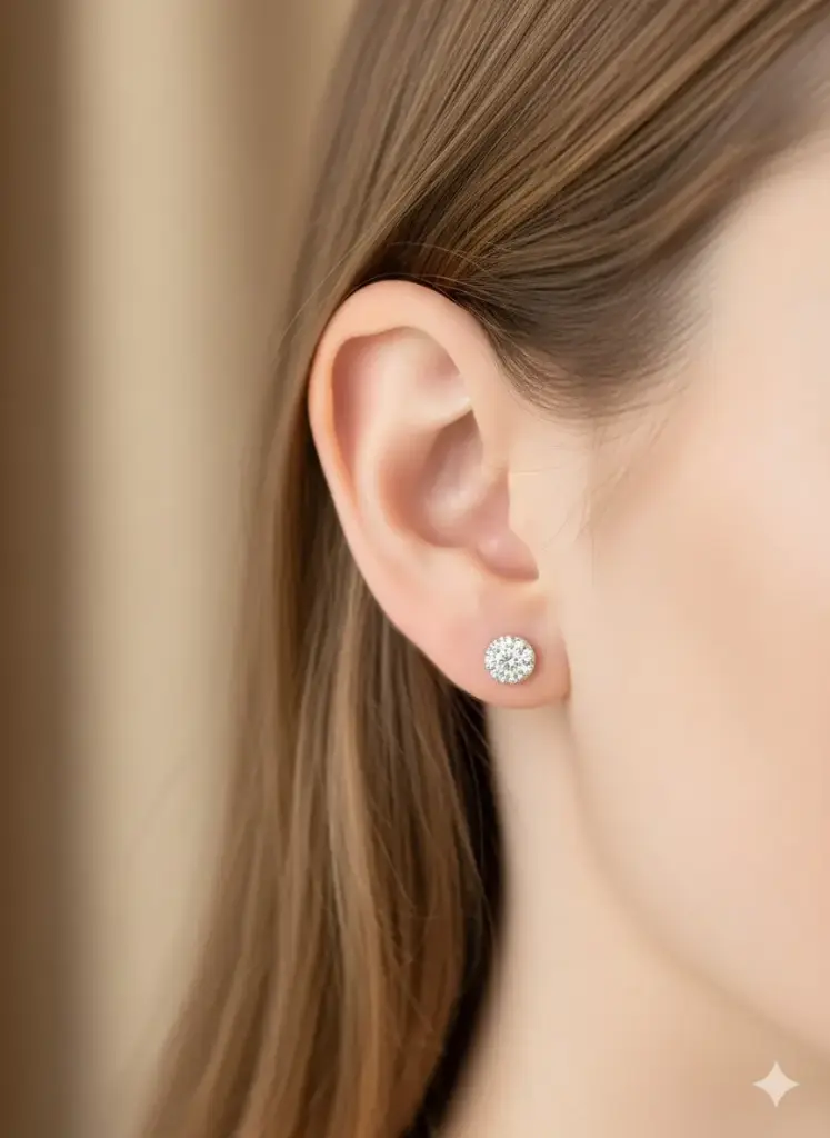 [T052] Diamond Studs (small)