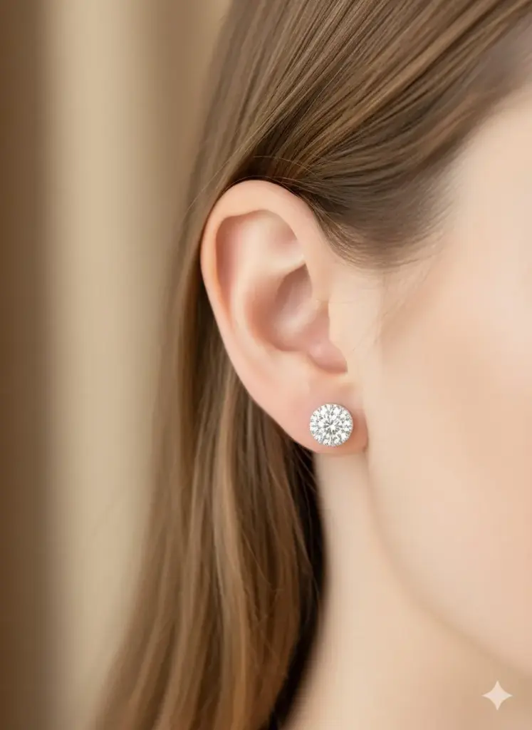 [T053] Diamond Studs (Medium)