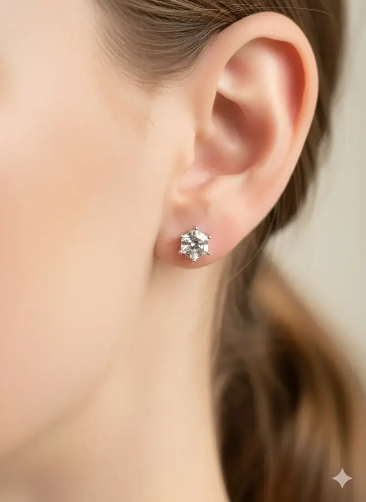 [T057] Small Circle Studs