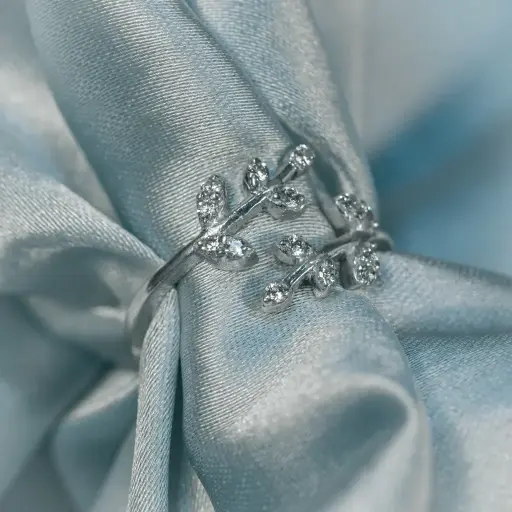 [SJ R 1027] Leaf Ring