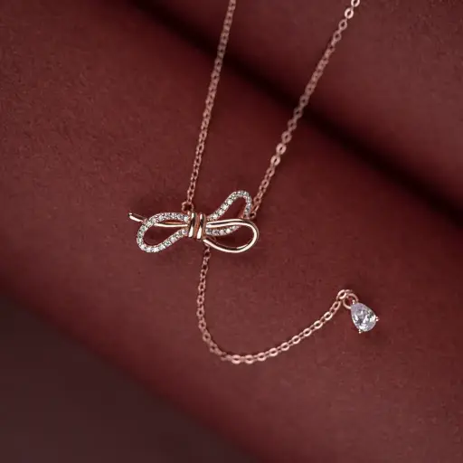 [CP1007] knot Necklace
