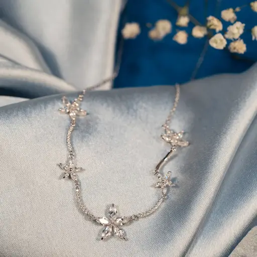 [CP1013] Flower Necklace
