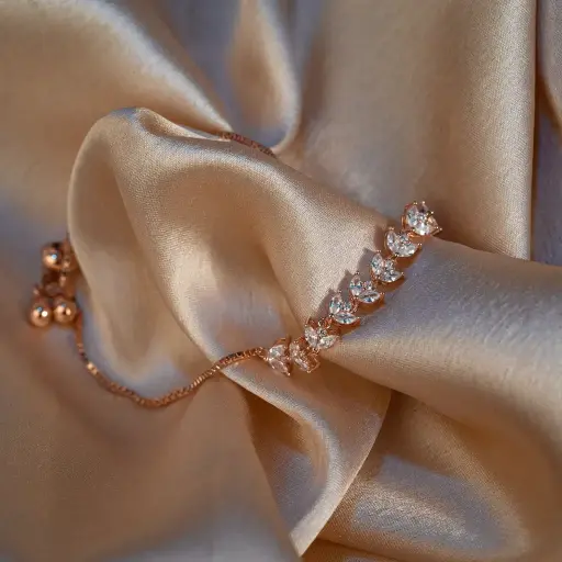 [BR005] Leaf Bracelet