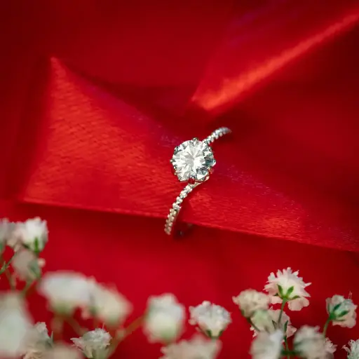 Moissainite Ring