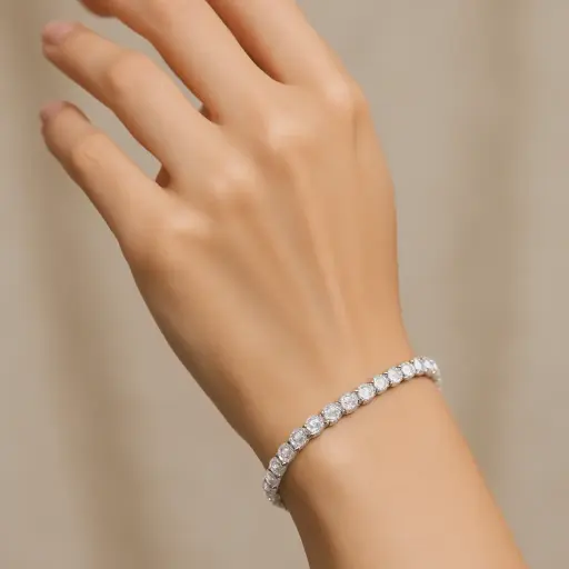 [BR051] Adjustable Tennis Bracelet