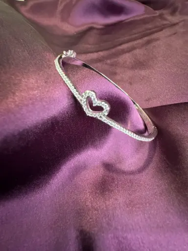 [BR034] Heart Kada Bracelet