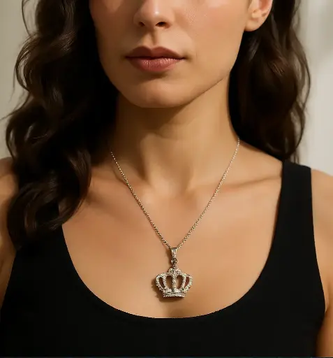 [CP1017] Crown Pendant