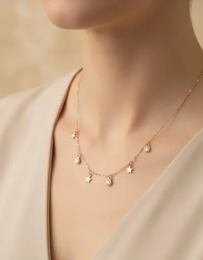 [C0002-8] Mix charms Necklace