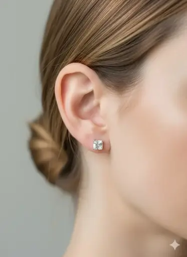 [T051] Square Studs