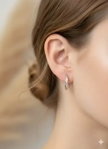 [T059] Cz Earrings (Bali)